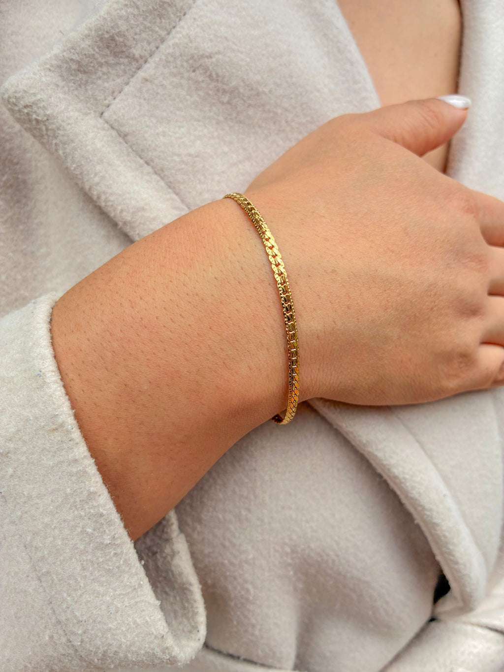 Pulsera Grabada Mujer